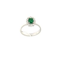 Anello Mirco Visconti Donna Anelli Colore in Oro Smeraldo 0.38 Ct IE82/B10S-13 - IE82/B10S-13